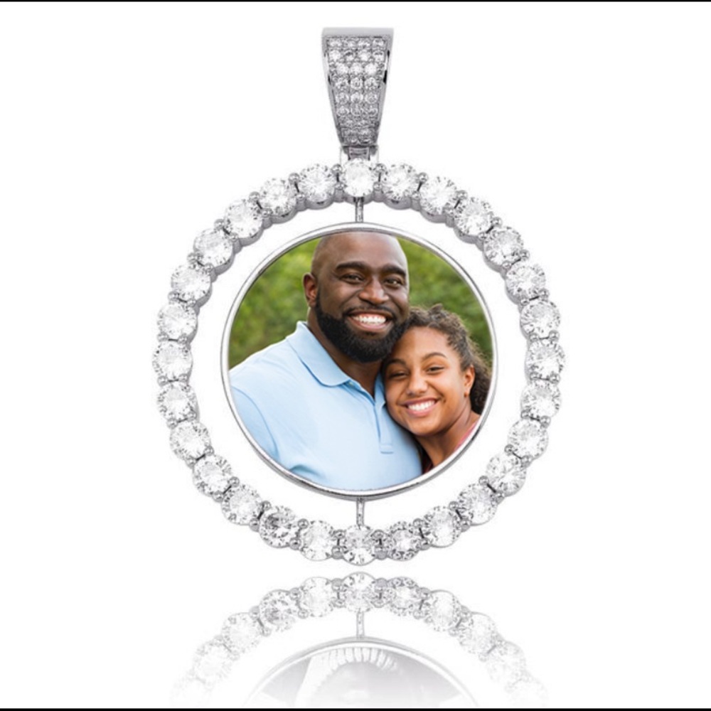 Custom Photo Double-Sided Medallion Necklace